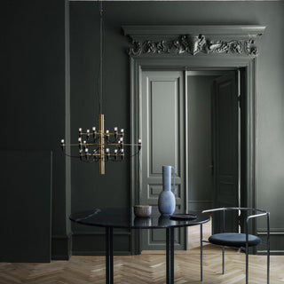 Gala Mid Century Metal Chandelier