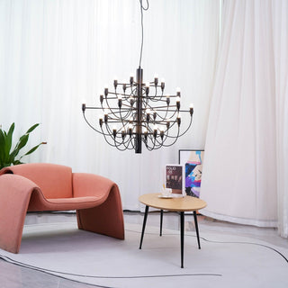 Gala Mid Century Metal Chandelier