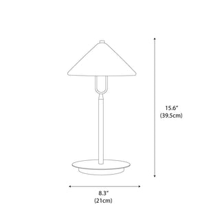 Fuji Modern Resin Table Light