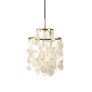 Fun Coastal Capiz Shell Chandelier