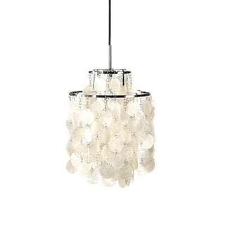Fun Coastal Capiz Shell Chandelier