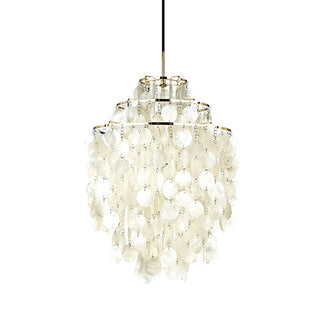 Fun Coastal Capiz Shell Chandelier