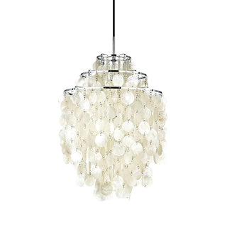 Fun Coastal Capiz Shell Chandelier
