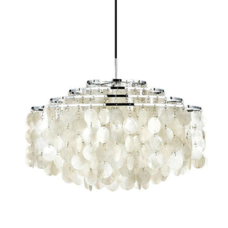 Fun Coastal Capiz Shell Chandelier
