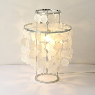 Fun Modern Shell Table Lamp