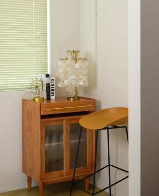 Fun Modern Shell Table Lamp