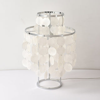 Fun Modern Shell Table Lamp