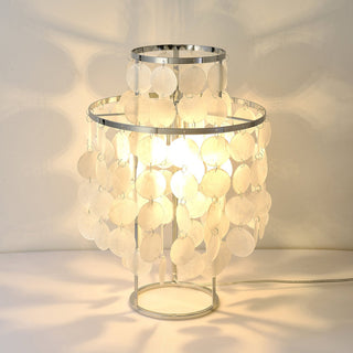 Fun Modern Shell Table Lamp