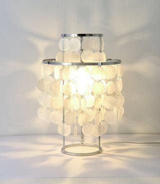Fun Modern Shell Table Lamp
