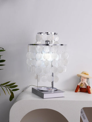 Fun Modern Shell Table Lamp