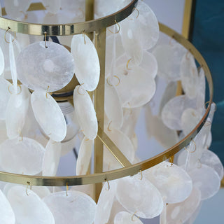 Fun Modern Shell Table Lamp