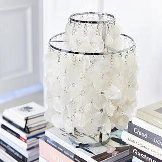 Fun Modern Shell Table Lamp