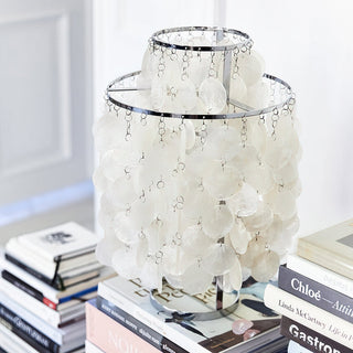 Fun Modern Shell Table Lamp