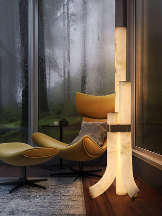 Kael Alabaster Branch Floor Lamp