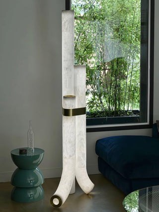 Kael Alabaster Branch Floor Lamp