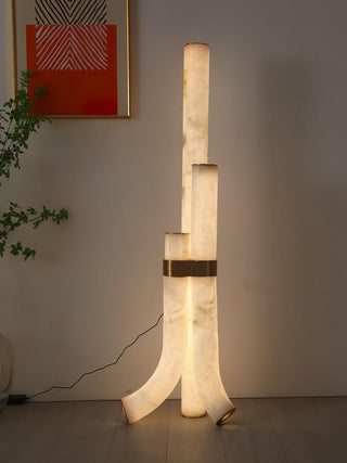 Kael Alabaster Branch Floor Lamp