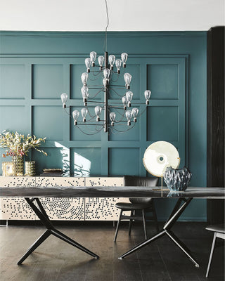 Gand  Industrial Metal Tiered Chandelier