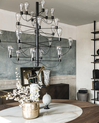 Gand  Industrial Metal Tiered Chandelier