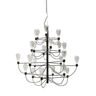 Gand  Industrial Metal Tiered Chandelier