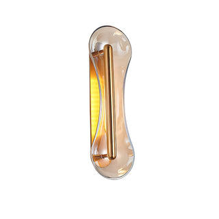 Hourglass Modern Stainless Steel Wall Lamp