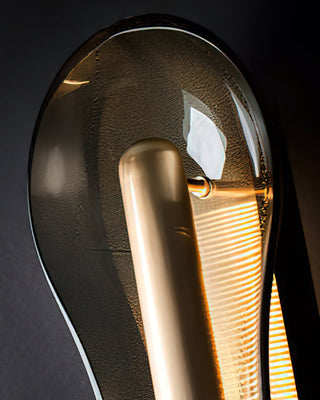 Hourglass Modern Stainless Steel Wall Lamp