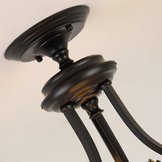 Geary Retro Iron Ceiling Light