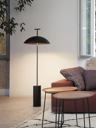 Geen-a Sculptural Steel Floor Light