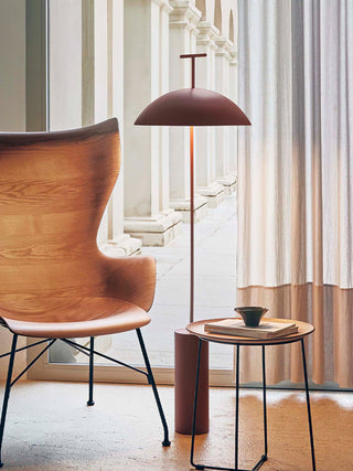 Geen-a Sculptural Steel Floor Light