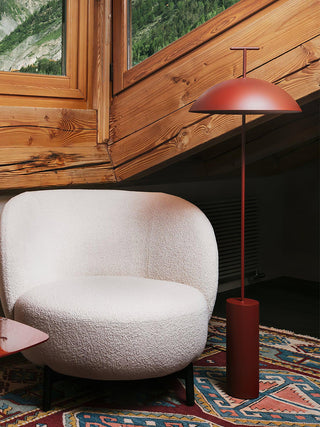 Geen-a Sculptural Steel Floor Light