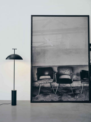 Geen-a Sculptural Steel Floor Light
