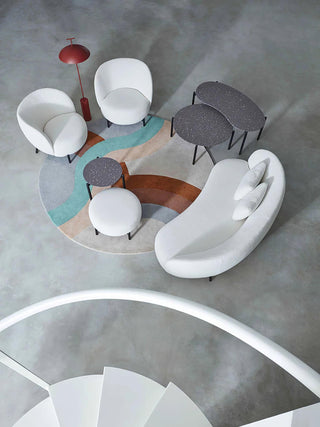 Geen-a Sculptural Steel Floor Light