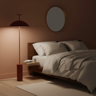 Geen-a Sculptural Steel Floor Light
