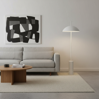 Geen-a Sculptural Steel Floor Light