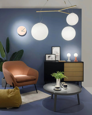 Geometric Triangle Sculptural Glass Pendant Light