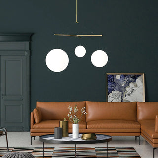 Geometric Triangle Sculptural Glass Pendant Light