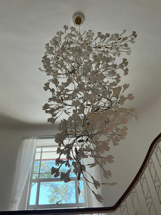 Ginkgo Natural Iron Chandelier