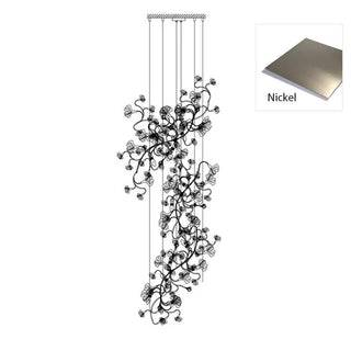Ginkgo Natural Iron Chandelier