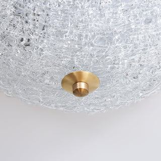 Gino Luxury Glass Ice Pattern Ceiling Light