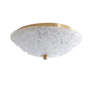 Gino Luxury Glass Ice Pattern Ceiling Light