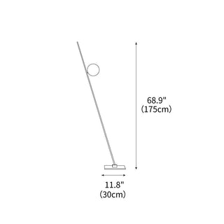 Giorgio Minimalist Metal Floor Light