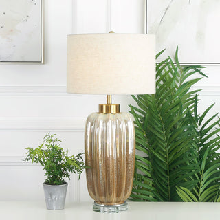 Gistova Textured Ceramic Table Lamp