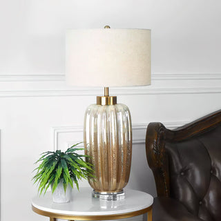 Gistova Textured Ceramic Table Lamp