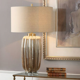 Gistova Textured Ceramic Table Lamp