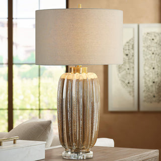 Gistova Textured Ceramic Table Lamp