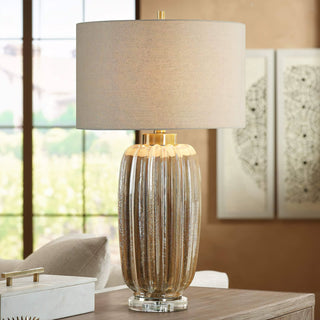 Gistova Textured Ceramic Table Lamp