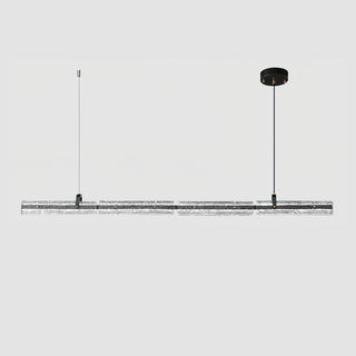 Glacial Modern Brass Chandelier