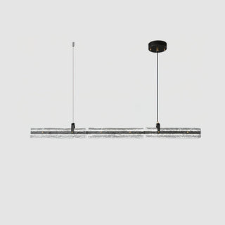 Glacial Modern Brass Chandelier