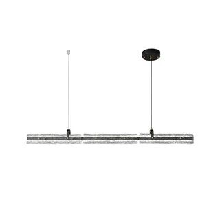 Glacial Modern Brass Chandelier