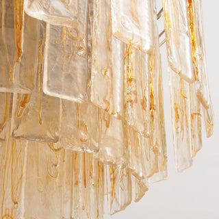 Elowen Linear Glass Chandelier