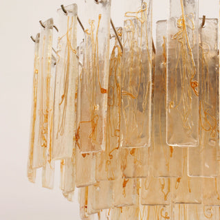 Elowen Linear Glass Chandelier
